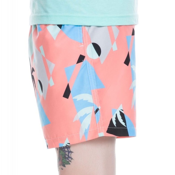 Boardies The Overlay Boardshorts in Peach - Picture 2 of 6